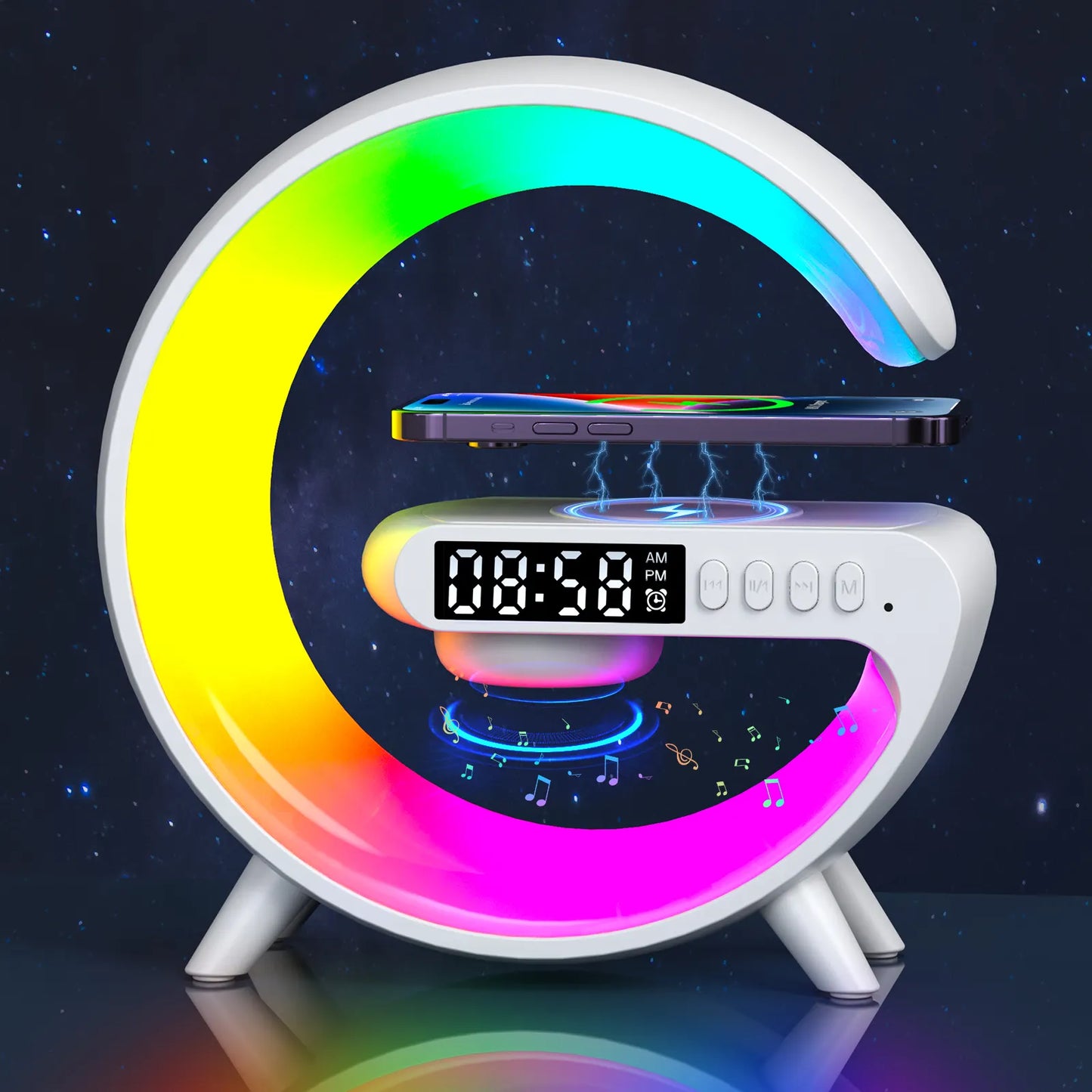 Modern Intelligent G Shaped LED Lamp