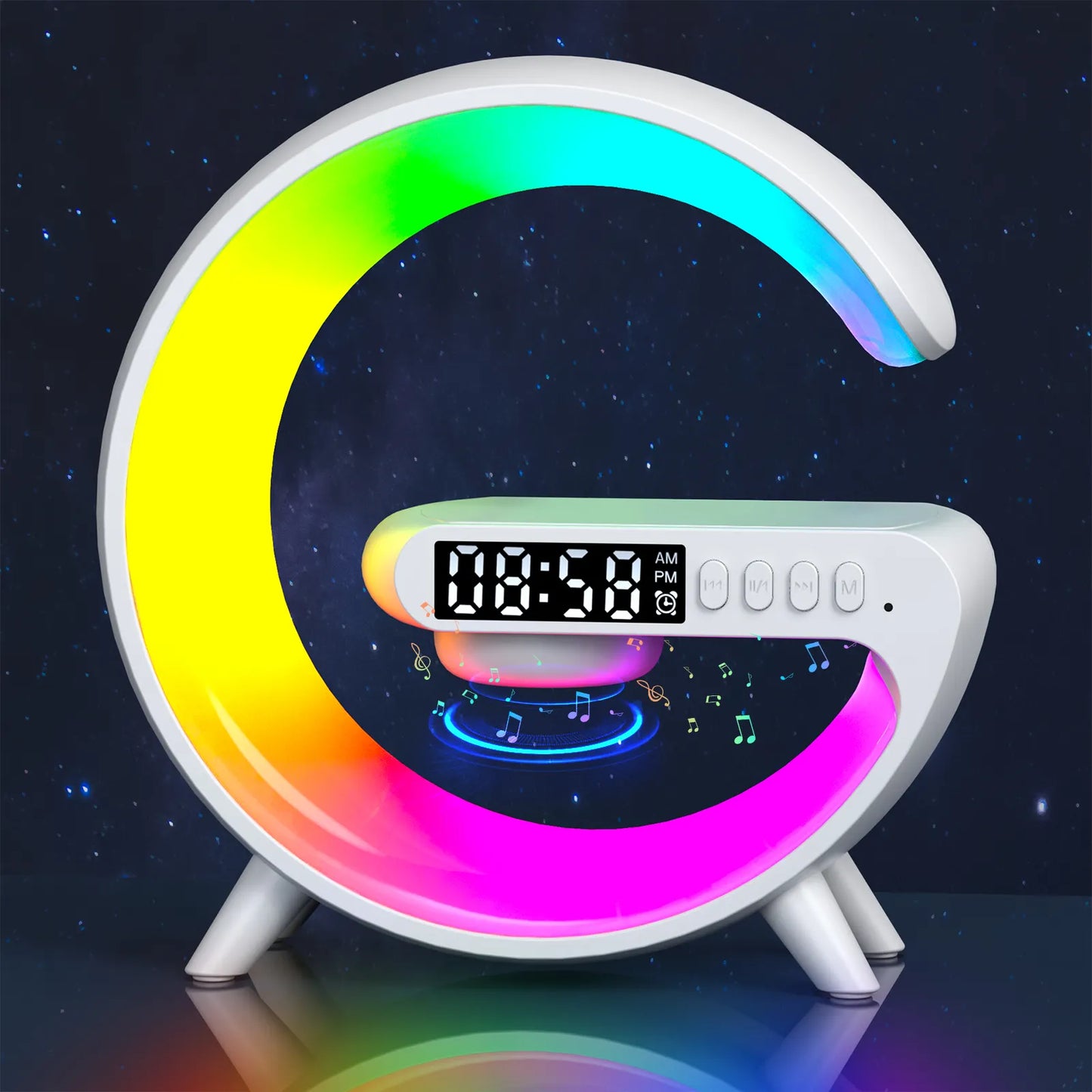 Modern Intelligent G Shaped LED Lamp