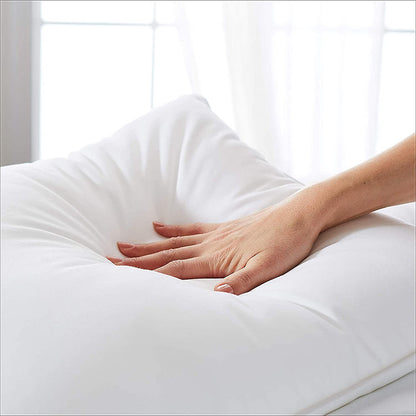 Luxury Polyester Filling Feather Cotton Hilton Hotel 100% Cotton Bed Pillow
