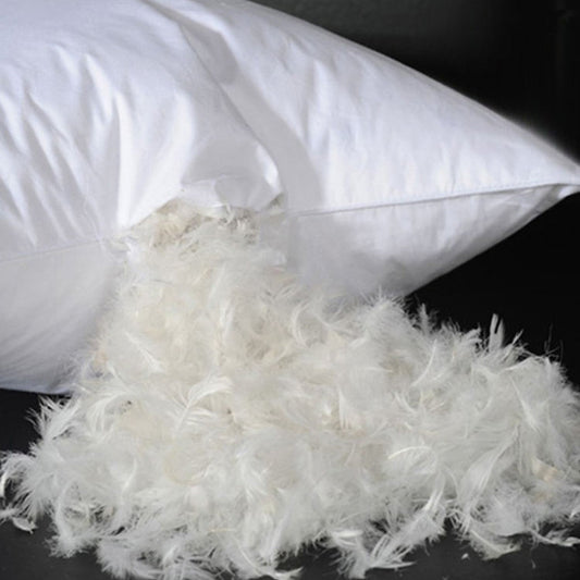 Luxury Polyester Filling Feather Cotton Hilton Hotel 100% Cotton Bed Pillow