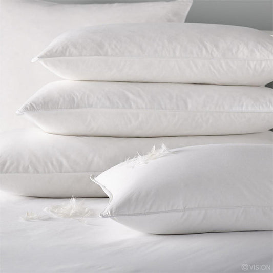 Luxury Polyester Filling Feather Cotton Hilton Hotel 100% Cotton Bed Pillow