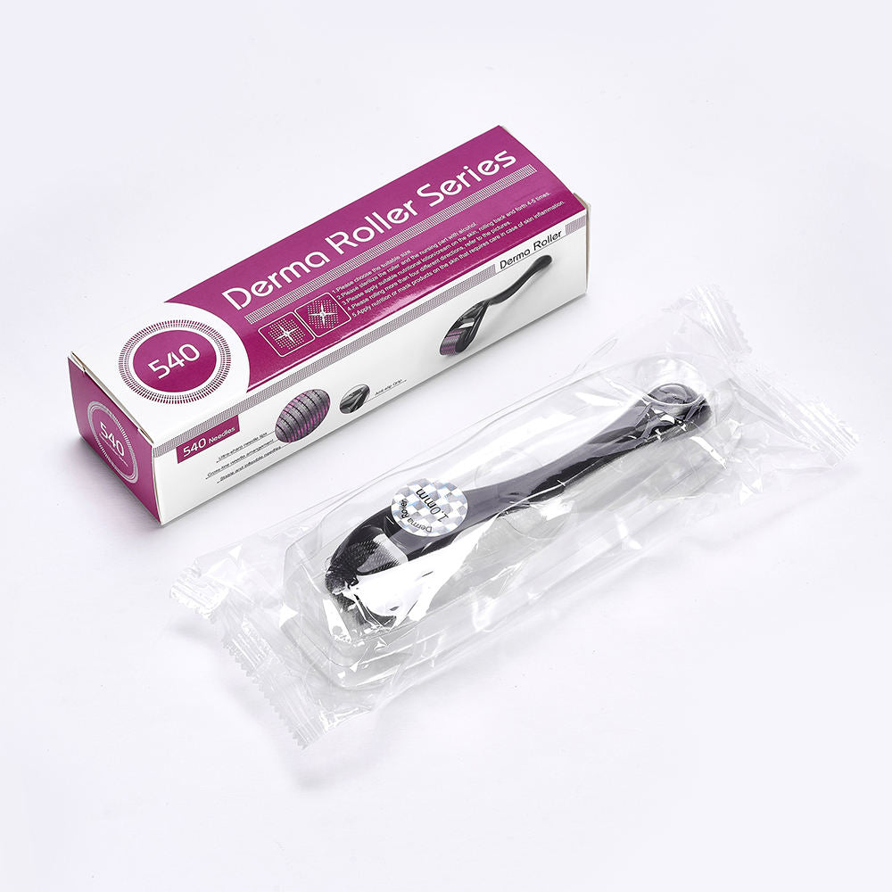 Good Quality Skin Rejuvenation Portable Hair Care 3mm Fast Beard Growth Microneedle Derma Roller