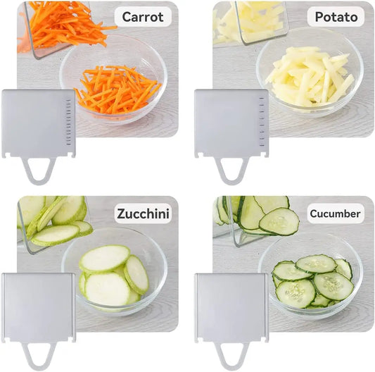 Rotary Fruit Vegetable Shredder Cutter
