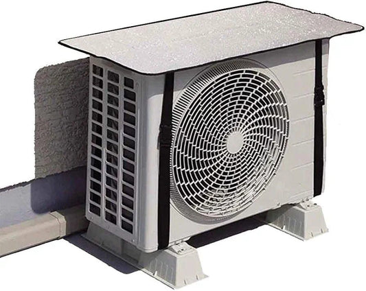 Window Air Conditioner Cover for Outside Units, Waterproof Window AC Unit Cover Sun Shade UV Defense, Snow, Ice, Frost, Leaf Guard